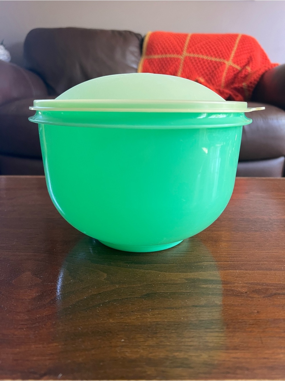Vintage Tupperware Jadeite Domed Lettuce Keeper Crisp It with Spike